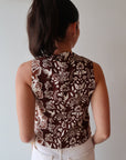 The Cliff Sleeveless Top back