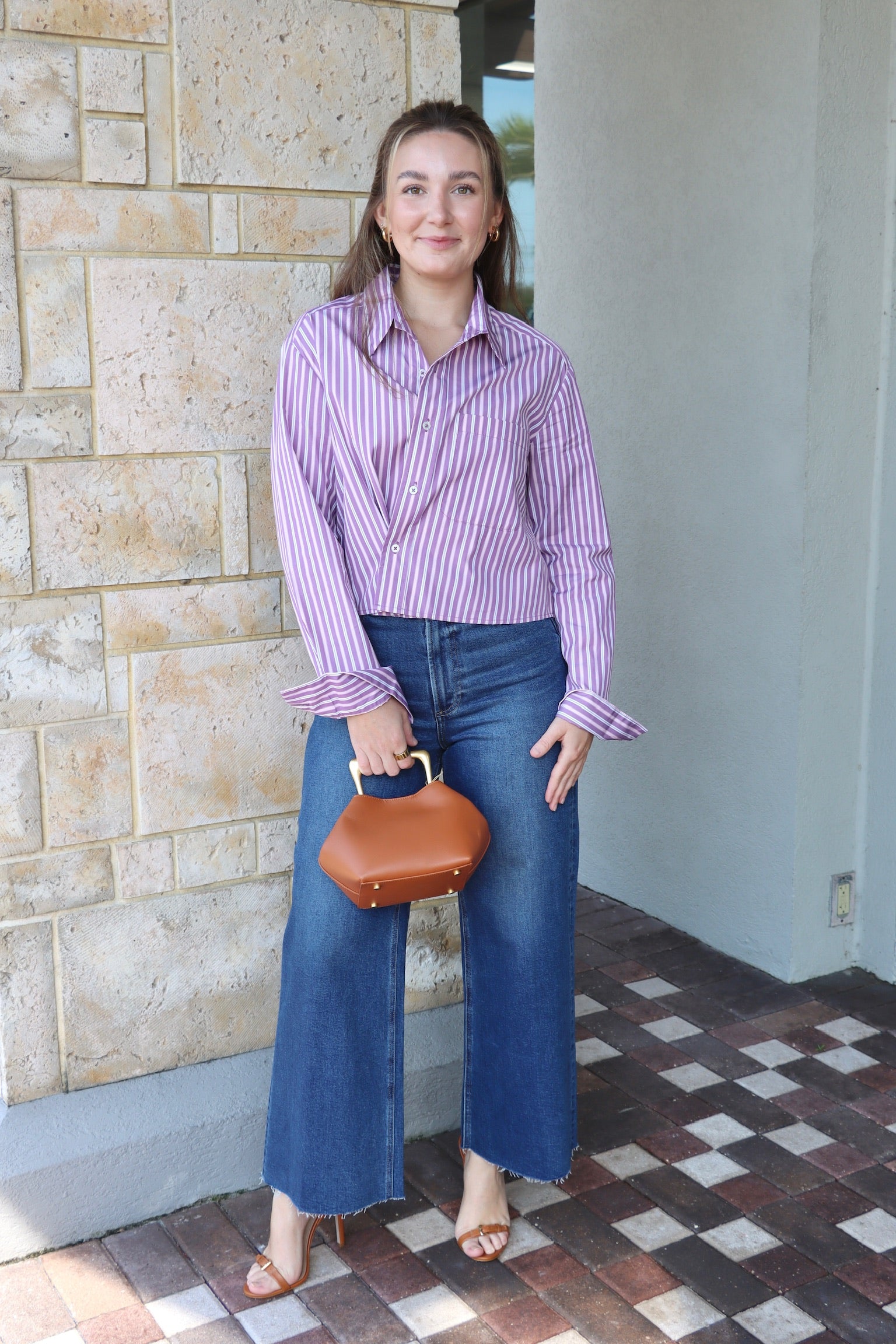 The Shorty Shirt Stripe full body