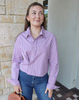 The Shorty Shirt Stripe front