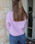 The Shorty Shirt Stripe back