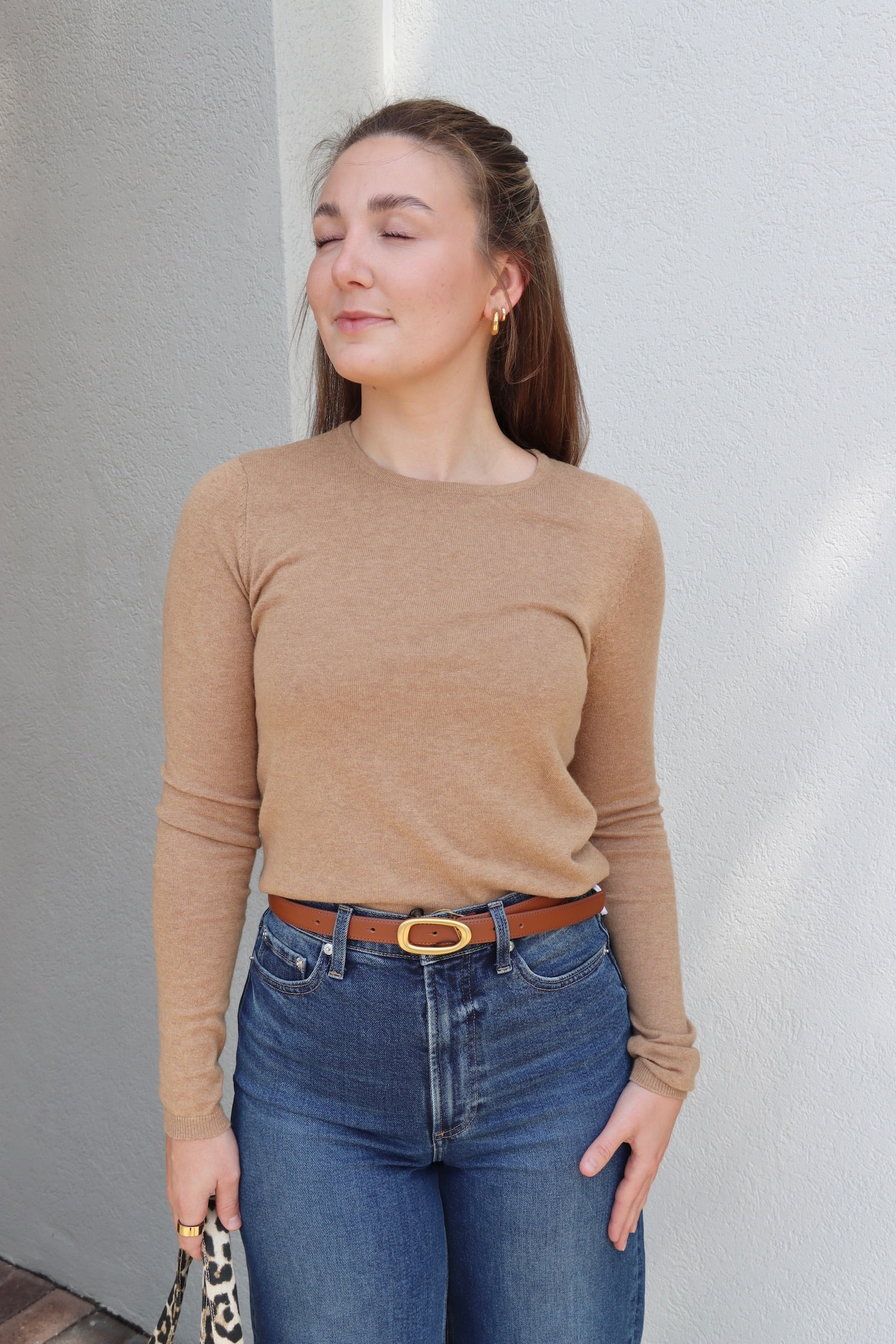 Crewe Long Sleeve Sweater front