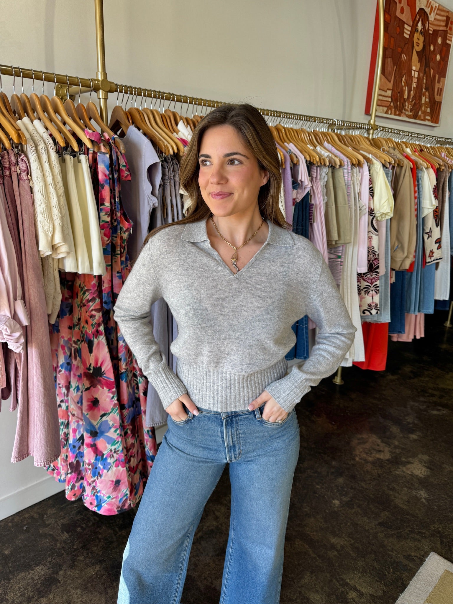 Salt Water Dream Polo front view