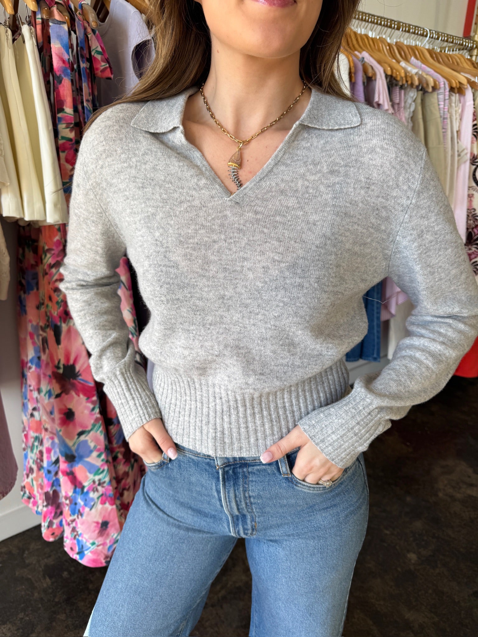 Salt Water Dream Polo close up front