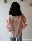 Spencer Stripe Blouse back