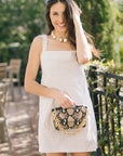 Sloan Gingham Mini Dress front view