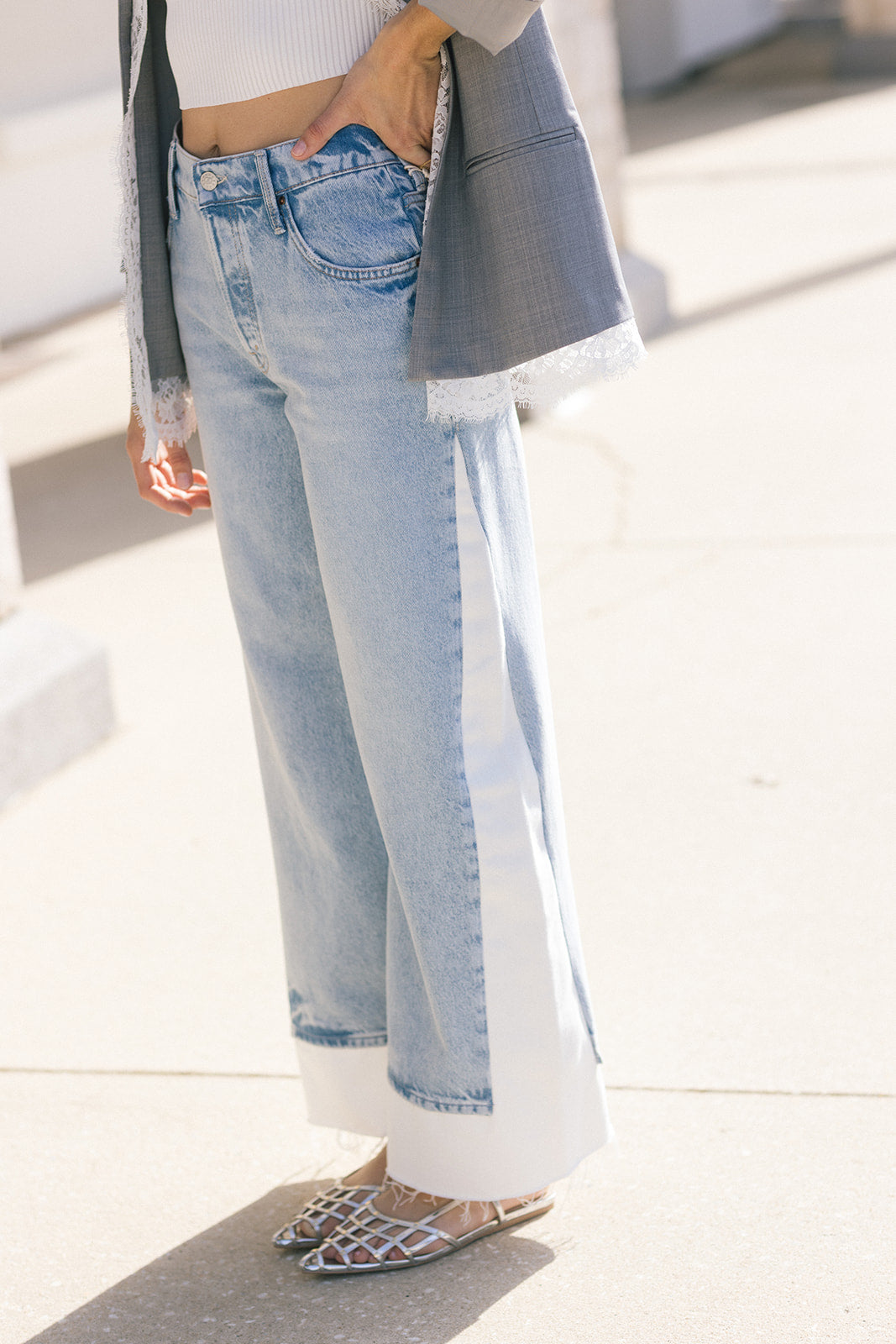 The Nacho Double Dip Nerdy Fray close up side/front