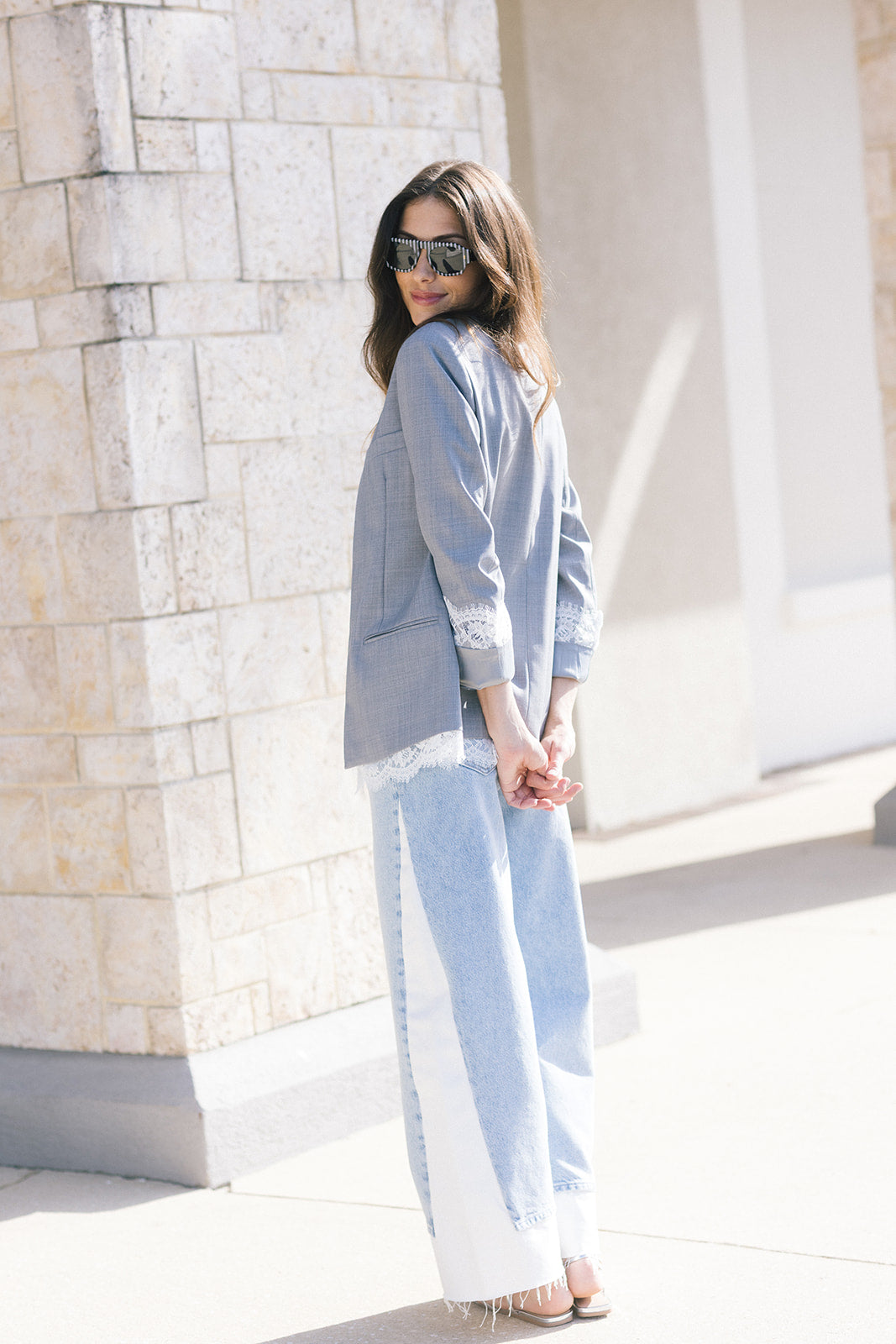 The Nacho Double Dip Nerdy Fray back/side full body