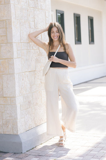 Favorite Daughter The Beach Walk Pant front full body
