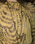 Martelo Wrap Necklace with adina 5.3mm italian chain and arrow