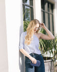 T.Line Phoebe One Shoulder Top front