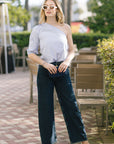T.Line Phoebe One Shoulder Top front full body