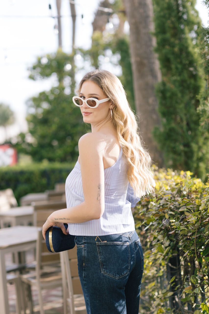 T.Line Phoebe One Shoulder Top side
