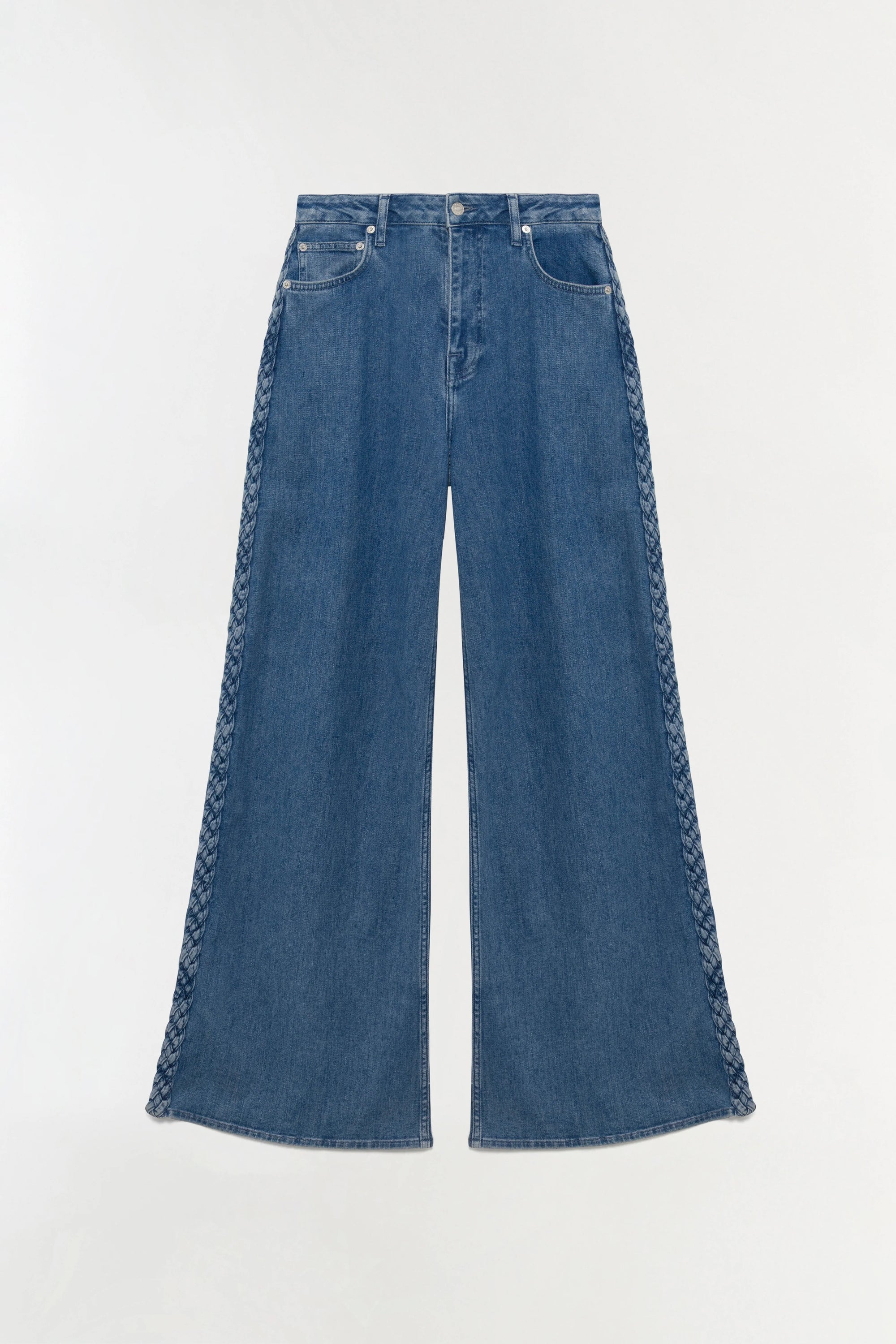 Booker Straight Leg Jean laid flat