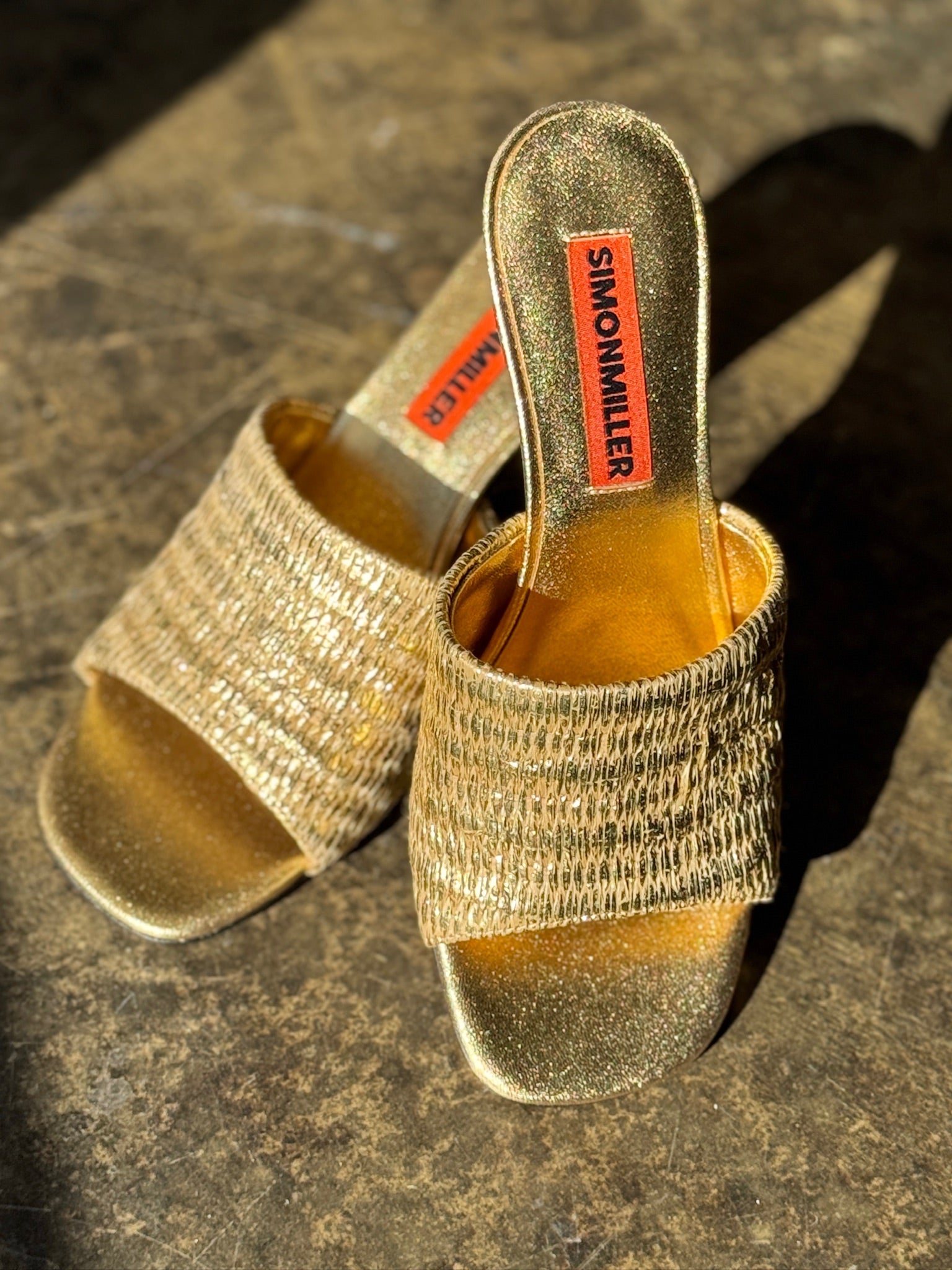 Playa Bamboo Heel top view