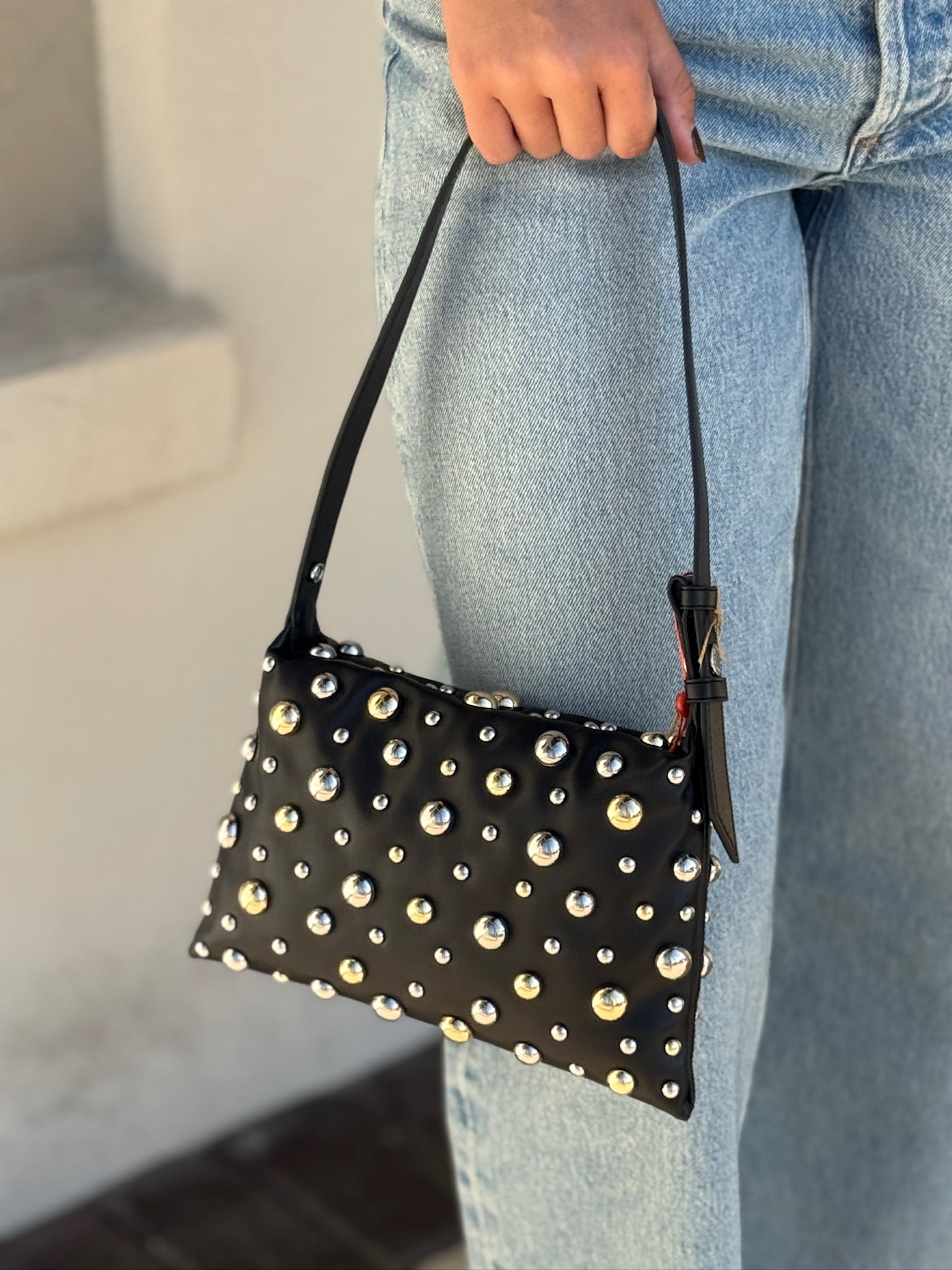 Studded Mini Puffin back