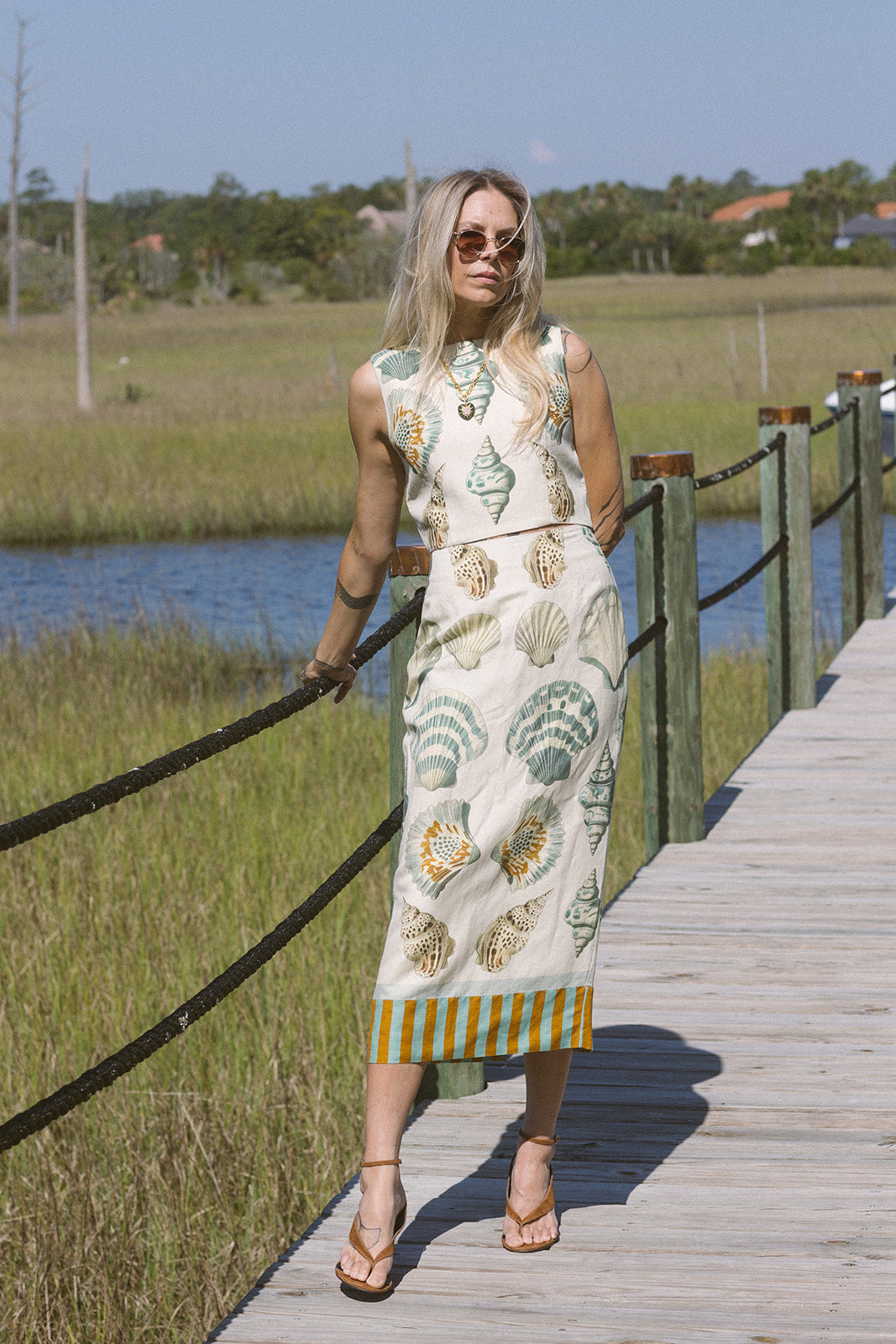 Lynee Somer Shell Skirt front