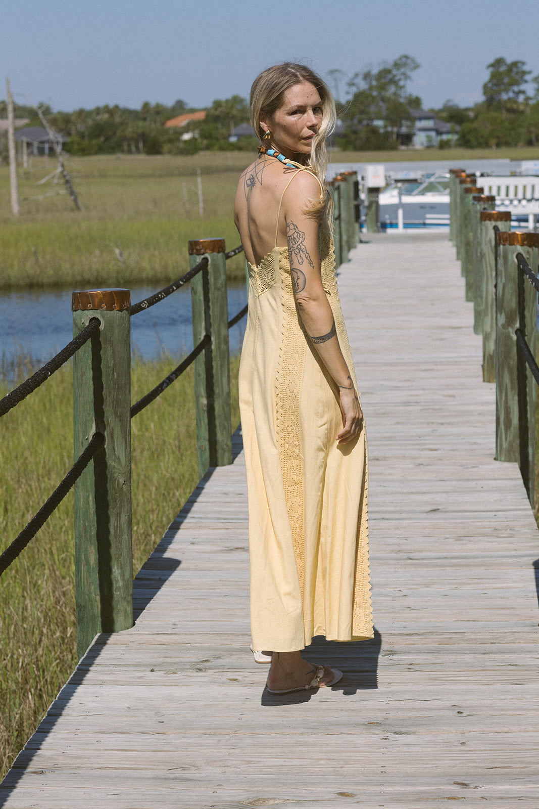 Lysandra Dress side/back