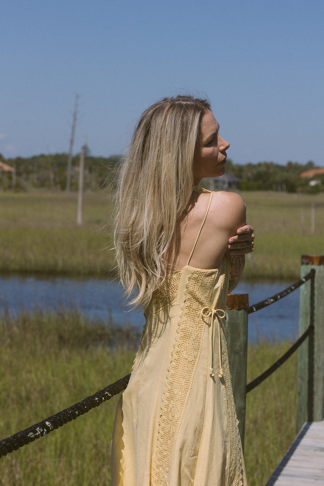 Lysandra Dress close up back