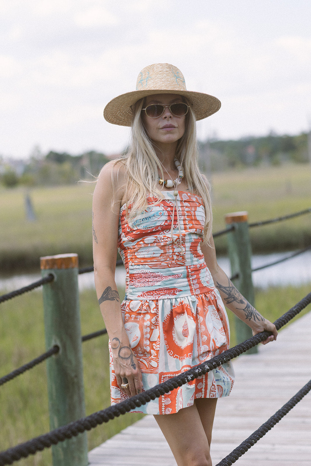 Soleil Dress front