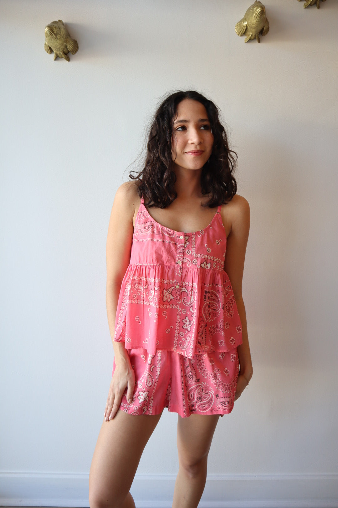 The Nighttime Cami Bandana with matching short