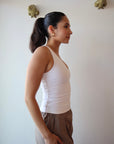 Valentino Tank in White side