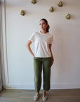 Barrlet Barrel Crop Pant front