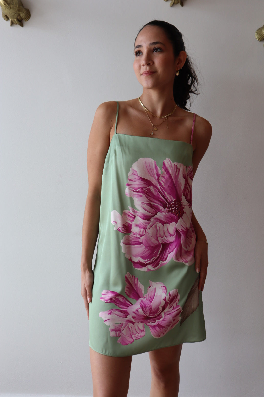 Maxine Mini Dress close up front view