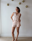 Paxos Vest Top and Paxos Short full body front view