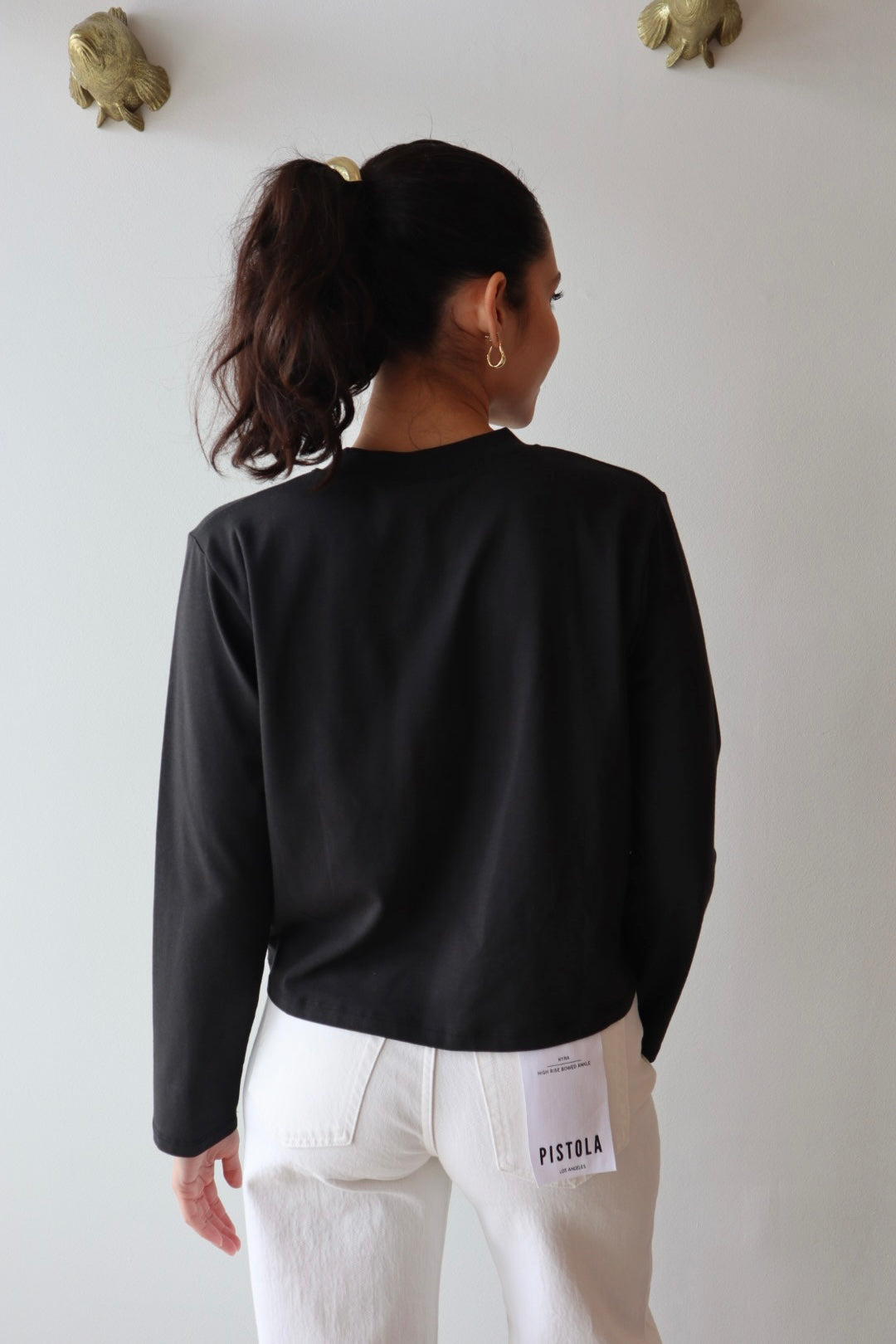 Ava Long Sleeve Tee close up back view