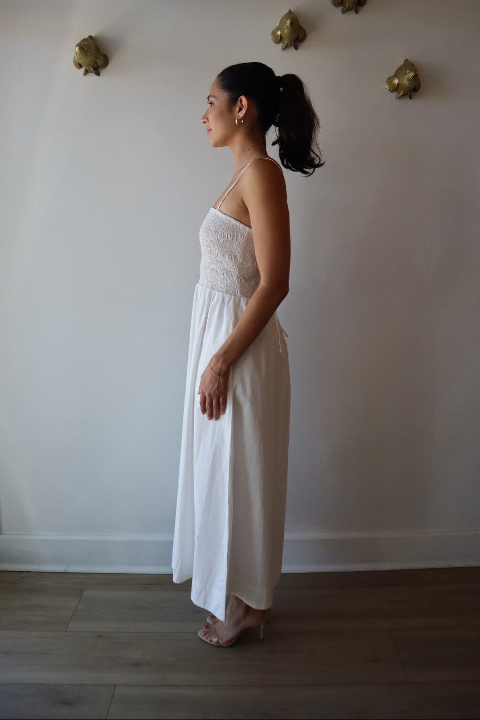 Talisa Dress full body side view