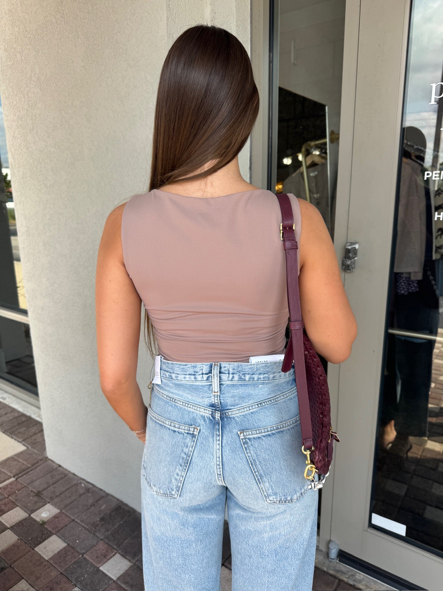Sweetheart Sleeveless Top back