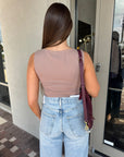 Sweetheart Sleeveless Top back