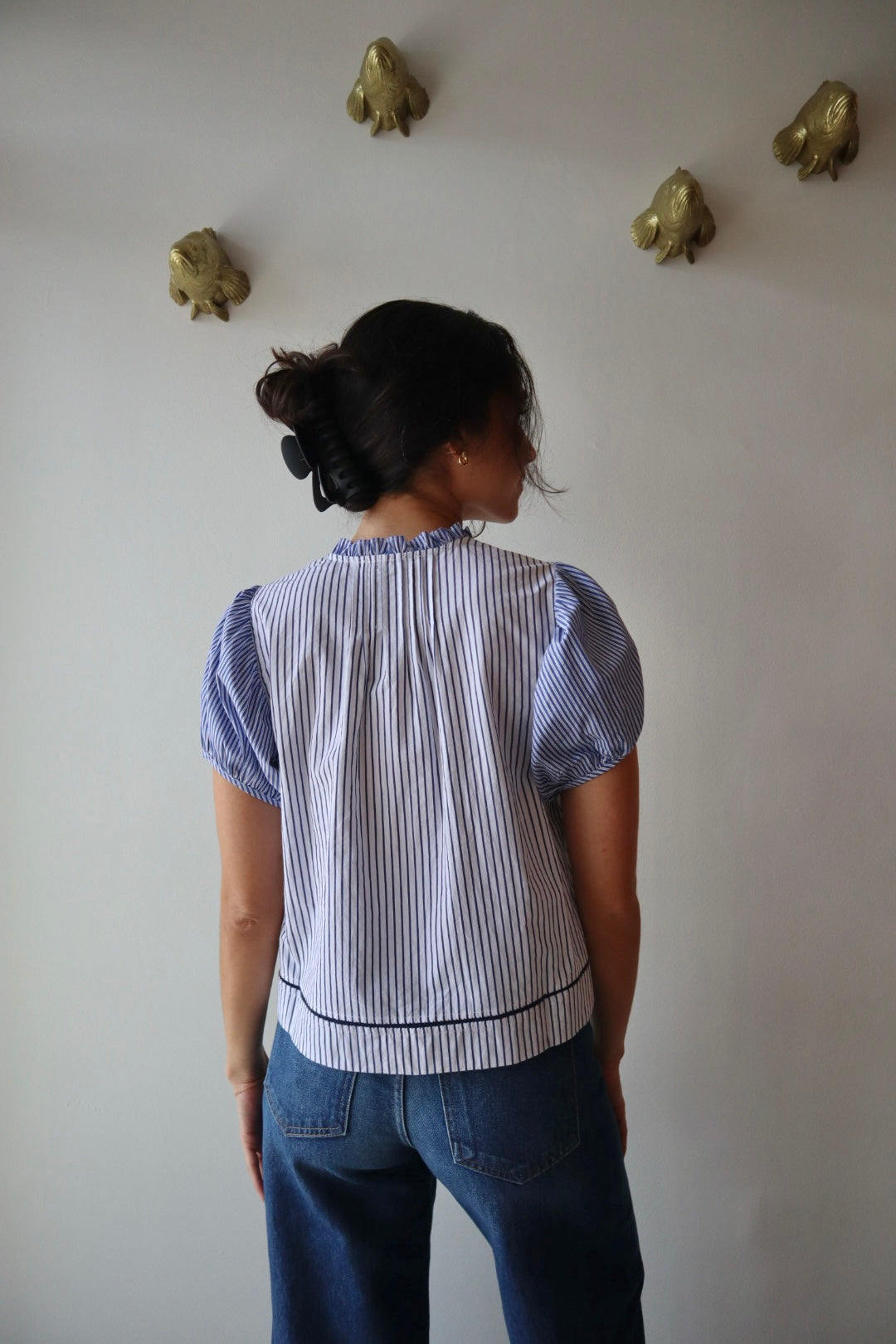 Laila Top back view on model