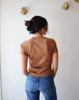 Darcy Knit Top back view on model