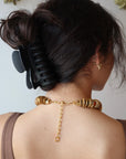 Kavos Collar back view on model
