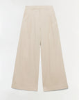 Ramsey Linen Wide Leg Pant laid flat