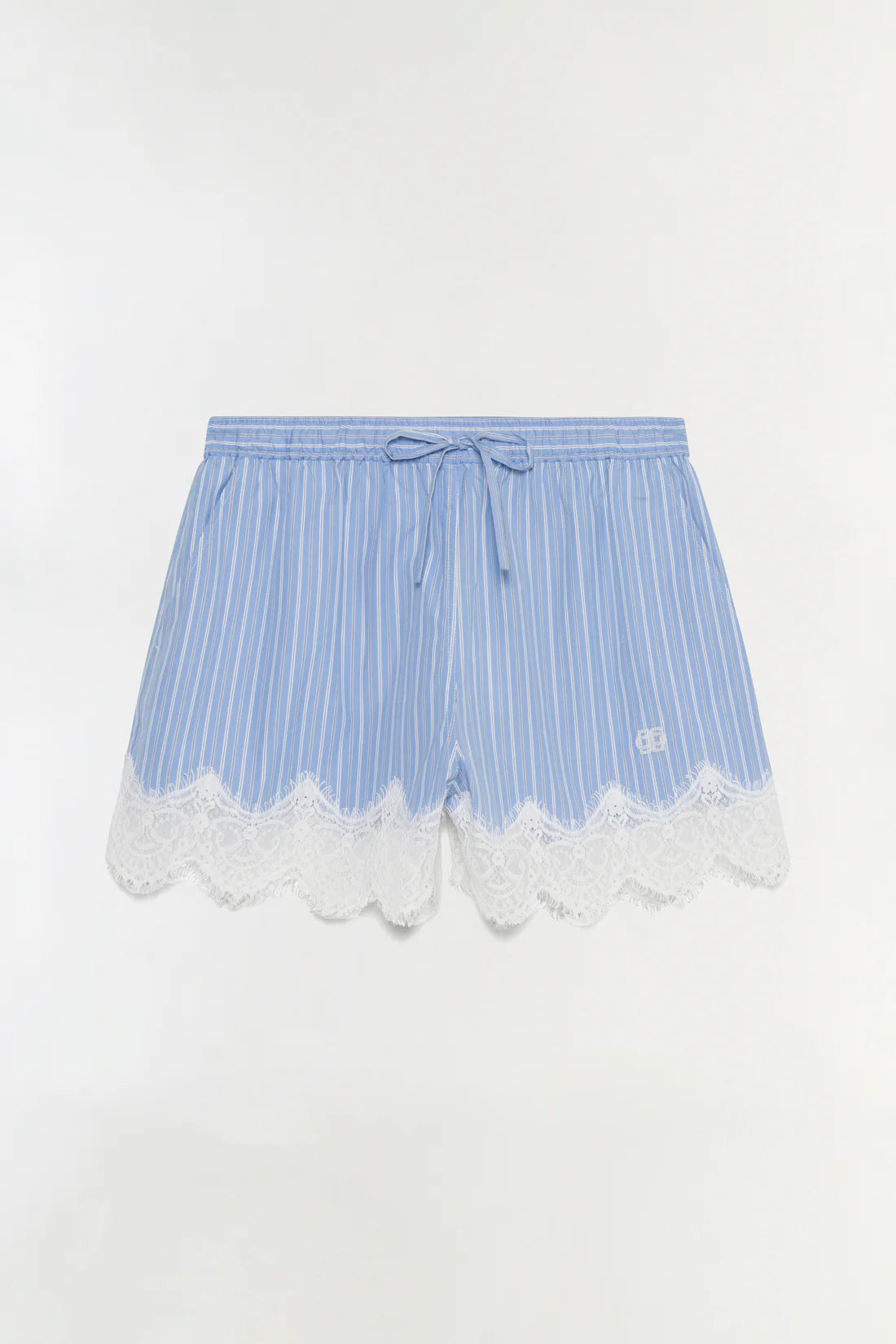 Emmie Cotton Lace Shorts by itself