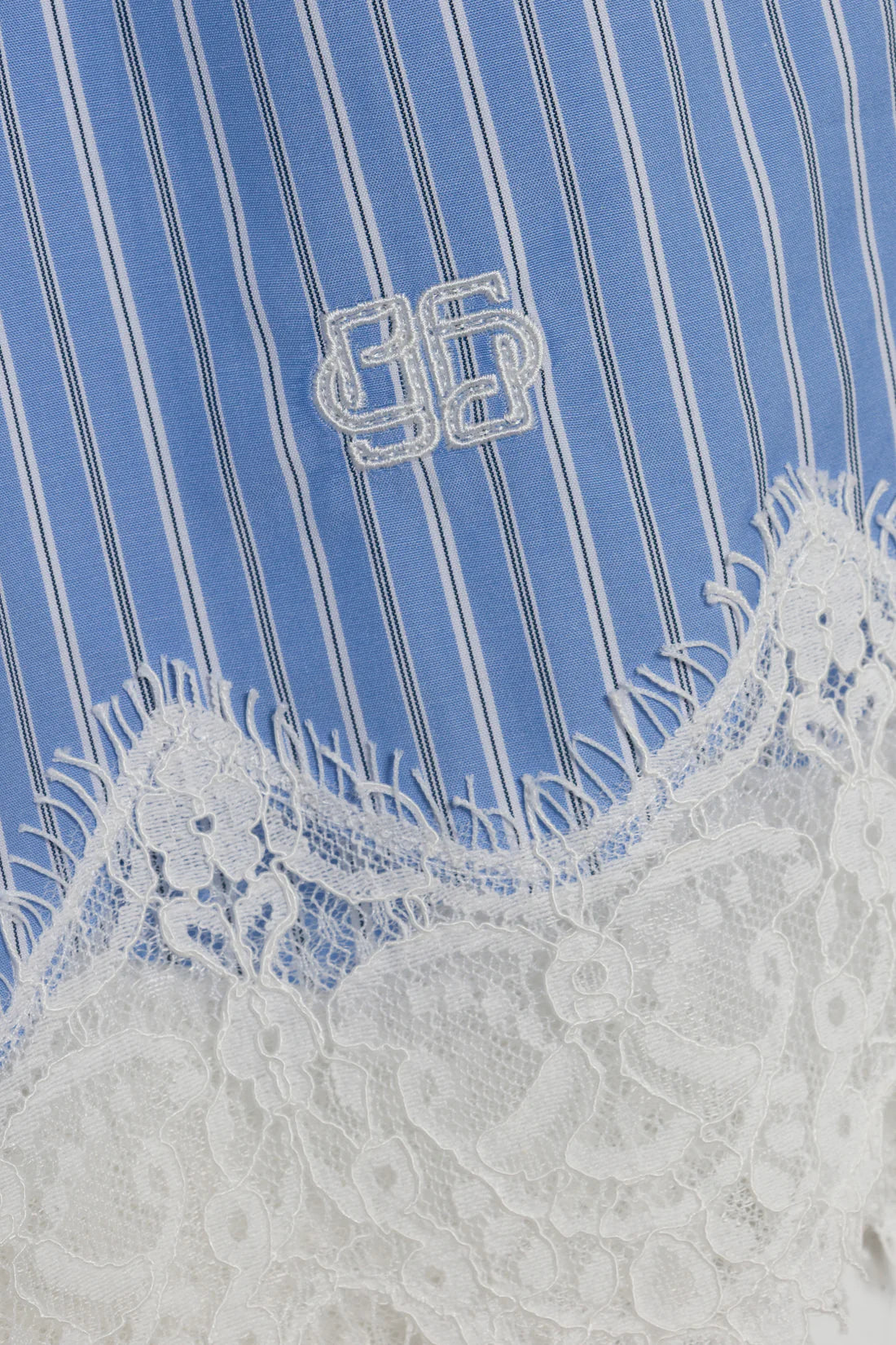 Emmie Cotton Lace Shorts super close up pattern