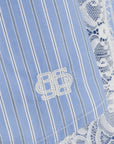 Renata Cropped Shirt super close up pattern