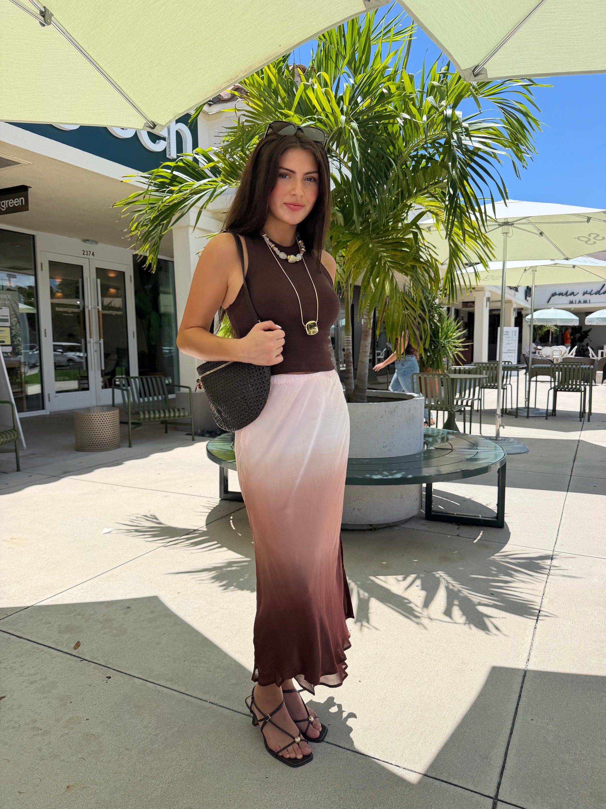 Perrin Midi Skirt full body view