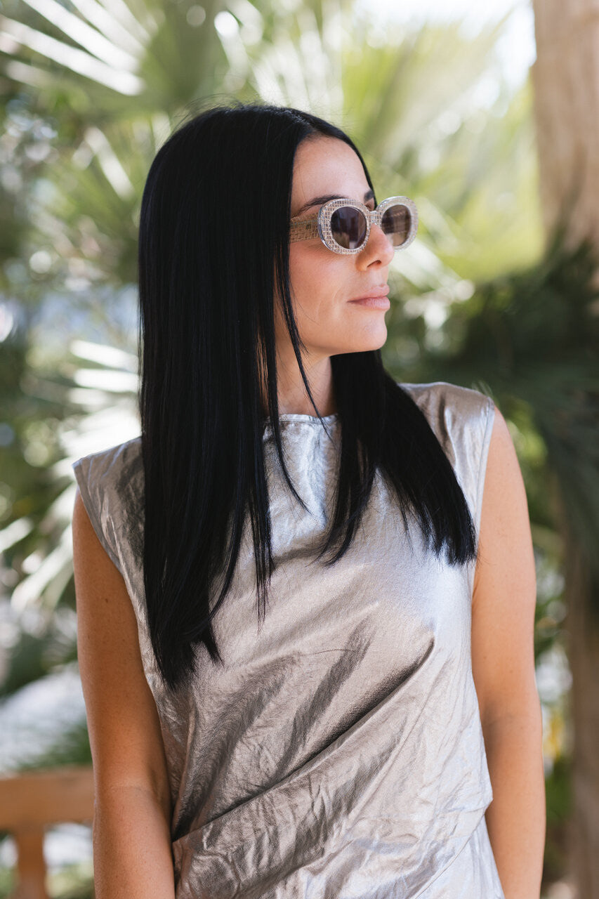 Rabens Saloner Jamal Draped Dress front