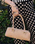 Devon Suede Shoulder Bag close up