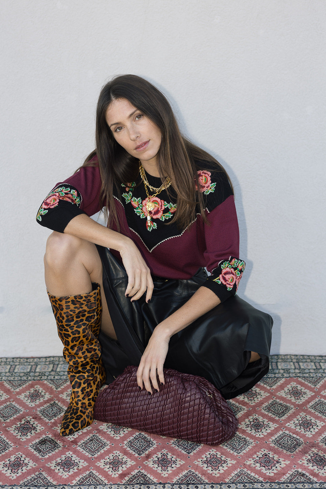 Maxi Zuma Necklace far view with other necklaces