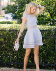 Esri Knit Mini Dress full body front/side
