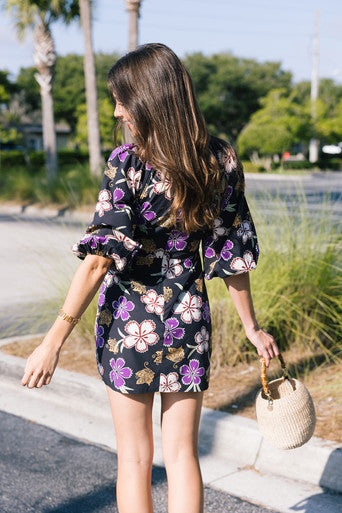 Ilio Nema Coeus Print Mini Dress back