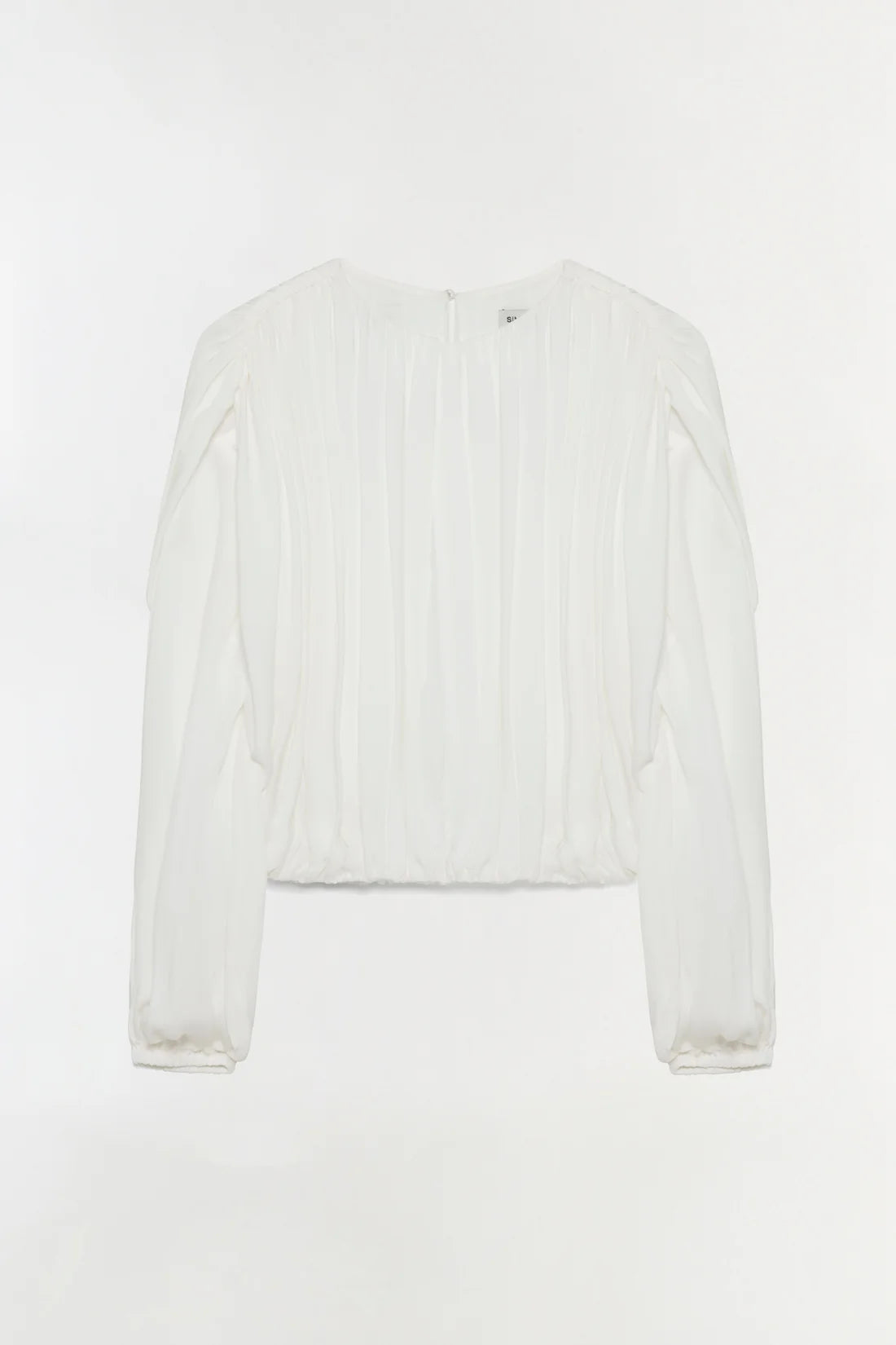 Frida Silk Georgette Top by itself