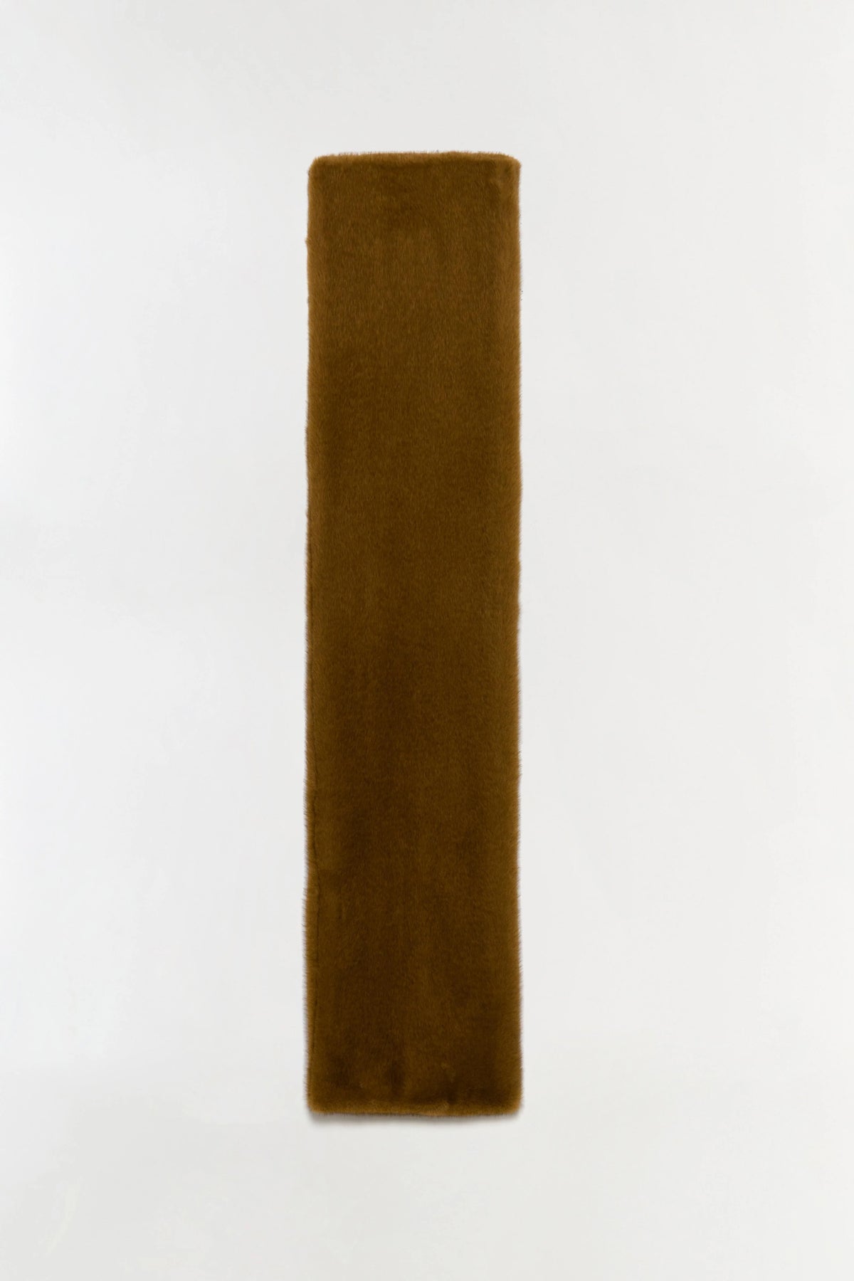 Anaia Faux Fur Scarf in Ochre