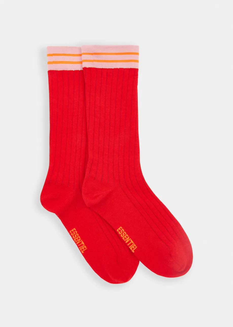 Imummy Tricolor Socks Santa Claus by itself