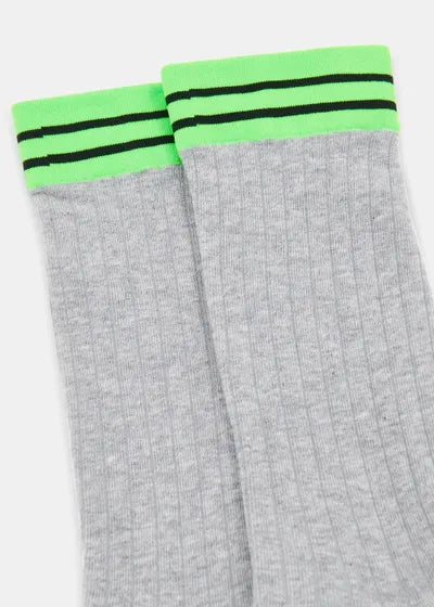 Imummy Tricolor Socks close up