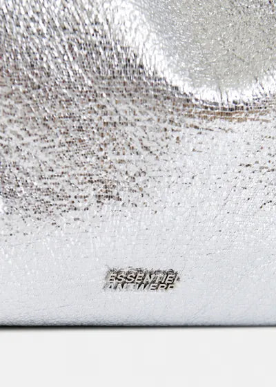 Istrala Silver Shopper Bag logo detail